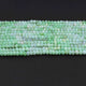 5 Strands Green Opal Gemstone Balls, Semiprecious beads 12.5 Inches Long- Faceted Gemstone  4mm Jewelry RB0105 - Tucson Beads