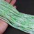 AAA Green Opal  Micro Faceted 4mm Beads RB0105