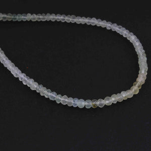 5 Strands Prehnite Gemstone Balls, Semiprecious beads 13.5 Inches Long- Faceted Gemstone  4mm Jewelry RB0106 - Tucson Beads