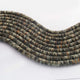 1  Strand  Natural Cat's Eye Faceted Heishi Tyre Shape Gemstone Beads, Cat's Eye  Tyre Wheel Rondelles Beads, 7mm -8 Inches BR02909 - Tucson Beads