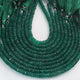 1  Strand  Natural  Green Onyx Faceted Heishi Tyre Shape Gemstone Beads,  Green Onyx Tyre Wheel Rondelles Beads, 5mm-8-inches-br02894 - Tucson Beads