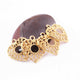 10 Pcs Beautiful Gold Heart Charm Pendant- 24k Matte Gold Plated Heart  Pendant  23mmx21mm GPC130 - Tucson Beads