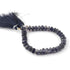 1 Strand Iolite Faceted Rondelles -Iolite Beads-Faceted Beads 7mm-8mm 8 Inch BR2830