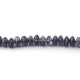 1 Strand Iolite Faceted Rondelles -Iolite Beads-Faceted Beads 7mm-8mm 8 Inch BR2830 - Tucson Beads