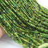 AAA Green Opal  Micro Faceted 3mm  Beads -RB0292