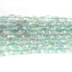 1 Long Strand Green Fluorite Smooth  Briolettes -Oval Shape  Briolettes - 8mmx6mm-13mmx9mm- 19 Inches BR02202 - Tucson Beads