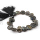 1 Strand Labradorite Faceted Oval Briolettes - Oval Briolettes 11 Inches 11mmx13mm-14mmx17mm BR2791 - Tucson Beads