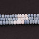 1 Strand Boluder Opal Faceted Rondelles  - Blue Oregon Beads 7mm-9mm 13 Inches BR1782 - Tucson Beads