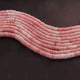 1  Strand  Natural Pink Opal Faceted Heishi Tyre Shape Gemstone Beads,  Pink Opal Tyre Wheel Rondelles Beads, 7mm-8mm -8 Inches BR02902 - Tucson Beads