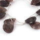 1 Strand Black And Pink Rutile Faceted Briolettes -Pear  Shape  Briolettes - 24mmx16mm-30mmx20mm-9.5 Inches BR1832 - Tucson Beads