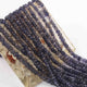 1 Strand Iolite Faceted Rondelles - Semi Percious Stone Rondelles - 5mm -13 Inch RB0131 - Tucson Beads