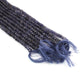 2 Strands Iolite Faceted Rondelles - Semi Percious Stone Rondelles - 6mm -13 Inch RB0129 - Tucson Beads