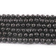 1 Long Strand Black Onyx Faceted Round Ball-Roundels Beads 7mm- 11  Inches  BR0696 - Tucson Beads