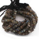 1 Strand Labradorite Faceted Rondelles  - Gemstone Rondelles -8mmx5mm 11 Inches BR0703 - Tucson Beads