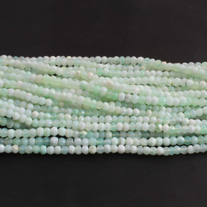 1 Strand Shaded Green Opal  Rondelles - Gemstone Faceted Rondelles -4mm -13 Inch RB0413 - Tucson Beads