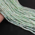 AAA Shaded Green Opal  Micro Faceted -4mm -Beads RB0413