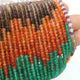 5 Strands Mix stone Faceted Rondelles Beads --Multi Stone Roundle Beads 4mm 13 Inches RB338 - Tucson Beads