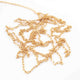 5 Feet Gold Plated Copper Chain - Cable Oval Link Chain - Copper Gold Curb Chain - Soldered Chain 4mmx2mm GPC1507 - Tucson Beads