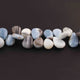 1  Strand  Bolder Opal Smooth Briolettes -Pear Drop Shape  Briolettes  10mmx8mm-20mmx0mm-10 Inches BR02276 - Tucson Beads