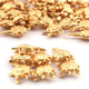 5 Pcs Gold Tortoise  Charm Pendant - 24k Matte Gold Plated  - Brass Gold  Tortoise Pendant 21mmx 9 mm GPC1455 - Tucson Beads