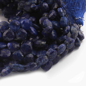 1  Strand Lapis Lazuli Faceted Heart Briolettes - Heart shape Beads 7mm-8mm 10 Inches BR0693 - Tucson Beads