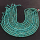 1  Long Strand Amazonite   Faceted Roundells -Round  Shape  Roundells 5mm-7mm-12.5 Inches BR02280 - Tucson Beads