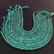 1  Long Strand Amazonite   Faceted Roundells -Round  Shape  Roundells 5mm-7mm-12.5 Inches BR02280 - Tucson Beads