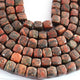 1 Strand Unakite Faceted  Briolettes - Cube Shape  Briolettes 7mmx8mm 8 Inches BR02603 - Tucson Beads