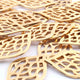 5 Pcs 24k Gold Plated Leaf Copper Charm Pandent, Designer Leaf  Charm, Jewelry Making Tools, 51mmx28mm GPC1459 - Tucson Beads