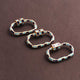 1 Pc Multi Color Designer Enamel Brass Carabiner- Enamel Lock 30mmx19mm  CB081 - Tucson Beads