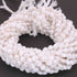 1 Strand White Silverite Stone  Faceted Coin Briolettes,,Gemstone Briolettes 9mm 15 inch BR908