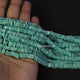 1 Long Strand Amazonite Heshi Smooth Briolettes  -Square Shape  Briolettes  5mm- 16 Inches BR2206 - Tucson Beads