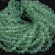 1 Strand Aqua Chalcedony Smooth Roundels - Aqua Chalcedony Roundels  Beads 7mm - 8 Inches BR2223 - Tucson Beads