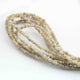 1 Long Strand Yellow Diamond Nuggets- Raw Diamond Chips Nuggets Center Drill  Beads - 16 Inch Long BR0954 - Tucson Beads