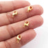 24  Pcs Copper Lobster Clasp Antique 24k Gold  Plated  -Clasps Lopster - 10mmx6mm GPC068