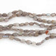 1 Long Strand Labradorite Faceted Oval shape  Briolettes  - Faceted Briolettes 8mmx9mm 11  Inches long BR612 - Tucson Beads