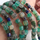 1 Strand Mix Stone Faceted Cube Briolettes - Box Shape Beads - 5mmx7mm-7mmx8mm - 8 Inches BR02613 - Tucson Beads