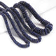 1 Long Strand Lapis Lazuli Heshi Faceted Briolettes  - Wheel Shape Briolettes 6mm-9mm  16 Inches BR0713 - Tucson Beads