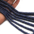 1 Long Strand Lapis Lazuli Heshi Faceted Briolettes  - Wheel Shape Briolettes 6mm-9mm  11mm-6mm 16 Inches BR0713