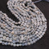 1 Strand Blue Oregon Opal Smooth Briolettes - Blue Opal Coin Shape Briolettes 6mm- 13 Inches BR02561
