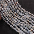 1 Strand Blue Oregon Opal Smooth  Briolettes -  Coin Shape Briolettes  7 mm- 12.5 Inches BR02570
