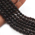 1 Long Strand Smoky Quartz Faceted Balls Beads - Gemstone Balls Beads 7mm-8mm 10 Inches BR0735