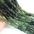 1  Long Strand Serpentine Faceted Briolettes -Square Shape Briolettes -7mmx7mm-14mmx8mm-10 Inches BR01743