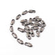24  Pcs Copper Pendant Clasp Antique Oxidized Silver   Plated Lock Pendant Hook -Necklace Pendant Hooks - 11mmx5mm GPC507 - Tucson Beads
