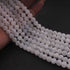 1 Strand  White Rainbow Best Quality Faceted Balls Beads    - 5mm 10 Inches BR0730