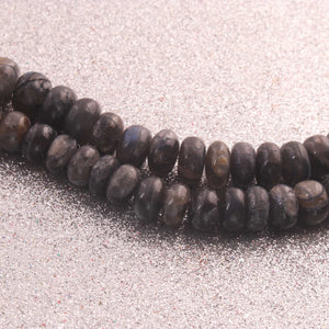 1  Long Strand Labradorite Faceted Briolettes  - Wheel Shape Briolettes -9mmx12mm-7.5 Inches BR01693 - Tucson Beads