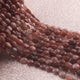 1 Strand Finest Quality Chocolate moonstone silver coated  Faceted Oval Shape Briolettes -Chocolate moonstone Oval Shape Briolettes - 7mm-9mm 13 inches BR0304 - Tucson Beads