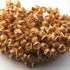 1 Strands 24k Gold Plated Copper Square Shape Half Cap Beads, Designer Beads, Jewelry Making , 4mmx8mm,  gpc1130