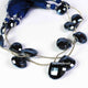 1 Strand Top Quality London  Pyrite  Faceted Briolettes - Heart Shape  17mmx18mm -8 inches BR3081 - Tucson Beads