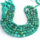 1 Strand Chrysoprase Faceted Cube Briolettes- Faceted Box Shape Briolettes 7mm-8mm 8 Inches BR02597 - Tucson Beads